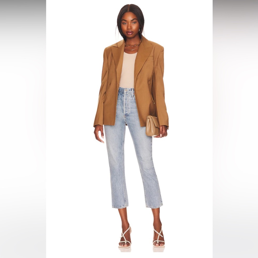 Riley High Rise Straight Crop in Renewal - Size 26